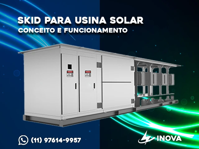 SKID PARA USINA SOLAR
