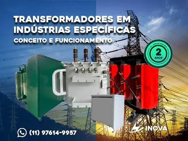TRANSFORMADORES NA INDÚSTRIA